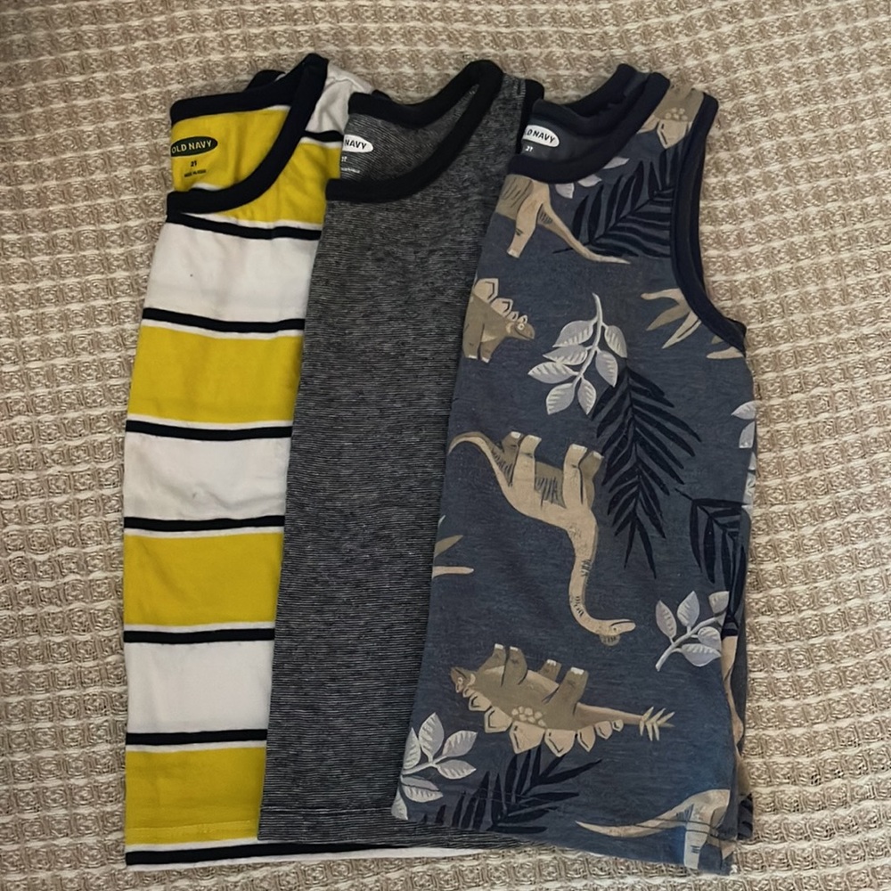 Boys 2T Old Navy Tank-Top Bundle